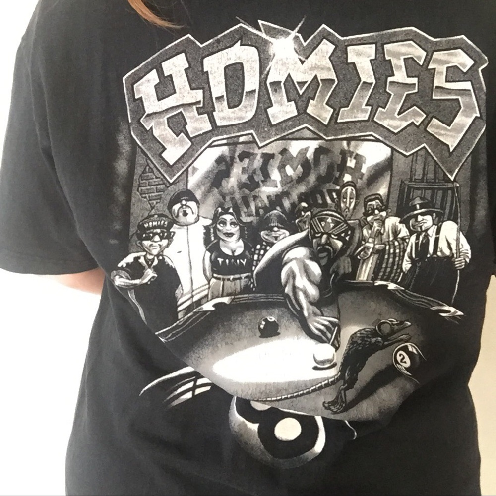 Vintage AAA Homies Pool Hall tee